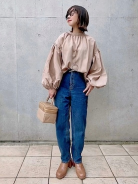 なな☺︎さん(レディース・155cm)の春コーディネート