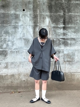 「MONO-MART（モノマート）のアイテム」を使った、なな☺︎さん（レディース・155cm）の春コーディネート