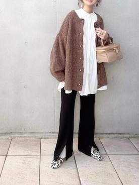 なな☺︎さん（レディース・155cm）の冬コーディネート