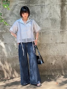 なな☺︎さん(レディース・155cm)の春コーディネート