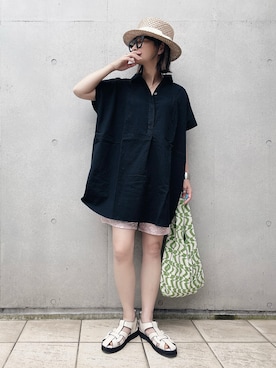 なな☺︎さん（レディース・155cm）の夏コーディネート