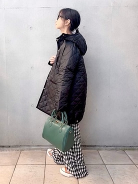 なな☺︎さん（レディース・155cm）の冬コーディネート