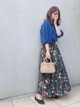 なな☺︎さん（レディース・155cm）の冬コーディネート