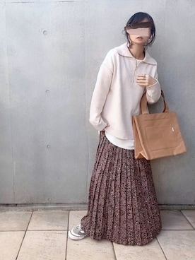 なな☺︎さん（レディース・155cm）の冬コーディネート