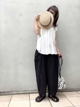 なな☺︎さん(レディース・155cm)の夏コーディネート