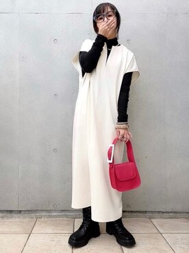 なな☺︎さん（レディース・155cm）の冬コーディネート