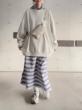 「NOMBRE IMPAIR（ノンブルアンペール）のアイテム」を使った、なな☺︎さん（レディース・155cm）の冬コーディネート