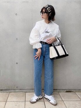 なな☺︎さん（レディース・155cm）の春コーディネート