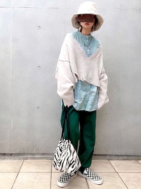 なな☺︎さん(レディース・155cm)の冬コーディネート