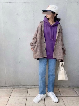 なな☺︎さん（レディース・155cm）の冬コーディネート