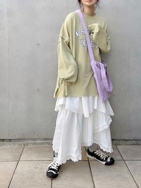 なな☺︎さん（レディース・155cm）の冬コーディネート