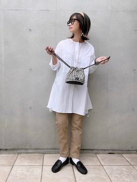 なな☺︎さん（レディース・155cm）の春コーディネート