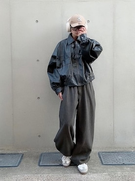 「アイテム（PC・スマホグッズ/家電）」を使った、なな☺︎さん（レディース・155cm）の秋コーディネート