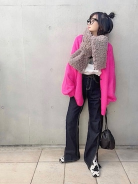 なな☺︎さん（レディース・155cm）の冬コーディネート