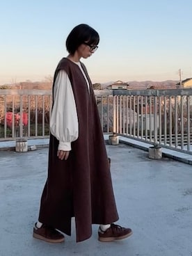 なな☺︎さん(レディース・155cm)の冬コーディネート