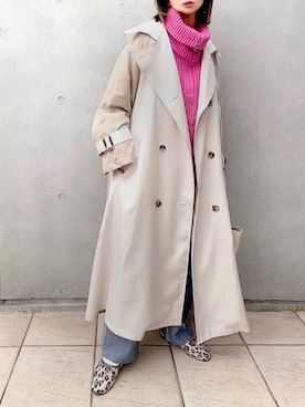 なな☺︎さん（レディース・155cm）の冬コーディネート