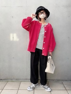 なな☺︎さん(レディース・155cm)の秋コーディネート