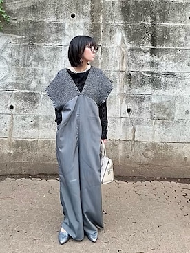 「VENCEEXCHANGE（ヴァンスエクスチェンジ）のアイテム」を使った、なな☺︎さん（レディース・155cm）の春コーディネート