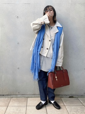 なな☺︎さん（レディース・155cm）の春コーディネート