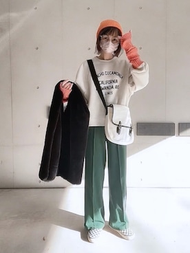 なな☺︎さん(レディース・155cm)の冬コーディネート