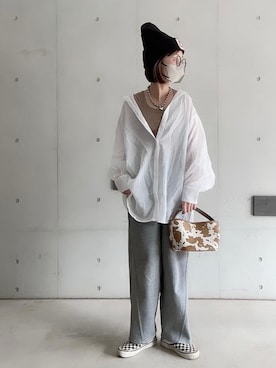 なな☺︎さん(レディース・155cm)の春コーディネート