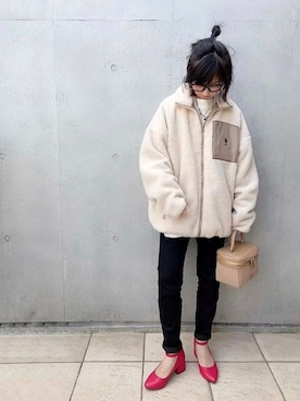 なな☺︎さん(レディース・155cm)の冬コーディネート