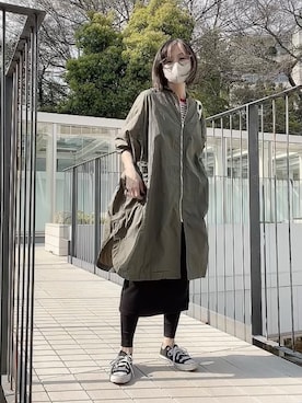 なな☺︎さん（レディース・155cm）の春コーディネート