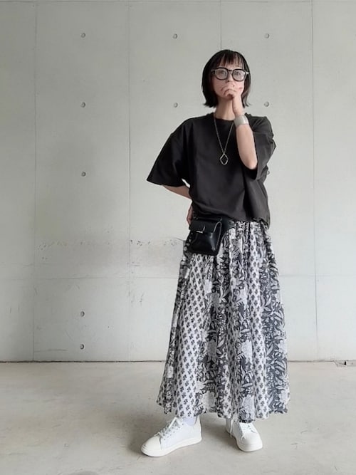 Cannele de Bordeaux イエナ　ギャザースカート 切替ギャザースカート | N. Natural Beauty Basic*（エヌ