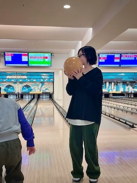 「BREEZE（ブリーズ）のアイテム」を使った、なな☺︎さん（レディース・155cm）の冬コーディネート