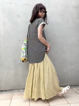 なな☺︎さん（レディース・155cm）の夏コーディネート
