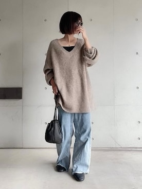 なな☺︎さん（レディース・155cm）の秋コーディネート