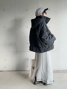 「アイテム（トートバッグ）」を使った、なな☺︎さん（レディース・155cm）の秋コーディネート