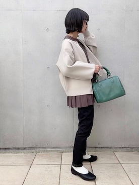 なな☺︎さん(レディース・155cm)の冬コーディネート