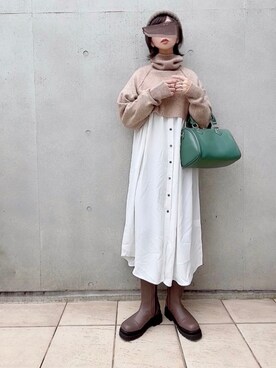 なな☺︎さん(レディース・155cm)の秋コーディネート