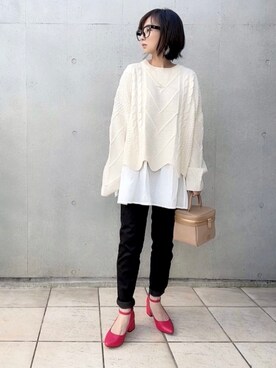 なな☺︎さん(レディース・155cm)の秋コーディネート