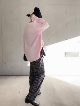 「INTERPLAY（インタープレイ）のアイテム」を使った、なな☺︎さん（レディース・155cm）の冬コーディネート
