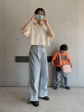 なな☺︎さん(レディース・155cm)の春コーディネート