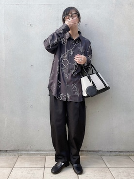「Naive magic（ナイーブマジック）のアイテム」を使った、なな☺︎さん（レディース・155cm）の春コーディネート