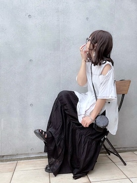 なな☺︎さん(レディース・155cm)の夏コーディネート