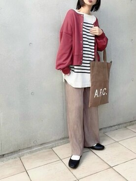 なな☺︎さん(レディース・155cm)の秋コーディネート