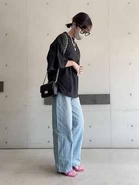 なな☺︎さん（レディース・155cm）の春コーディネート