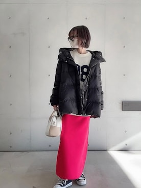 なな☺︎さん(レディース・155cm)の冬コーディネート