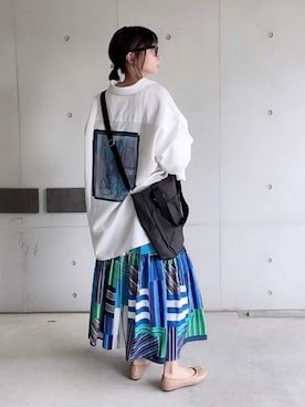 なな☺︎さん（レディース・155cm）の夏コーディネート