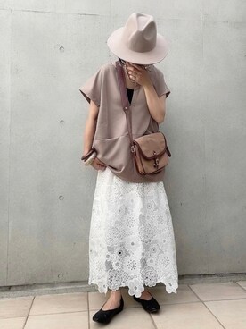 「birthdayroom」｜「アイテム（その他）」を使った、なな☺︎さん（レディース・155cm）の夏コーディネート