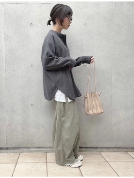 なな☺︎さん（レディース・155cm）の秋コーディネート