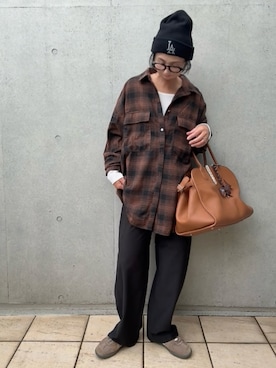 なな☺︎さん(レディース・155cm)の秋コーディネート