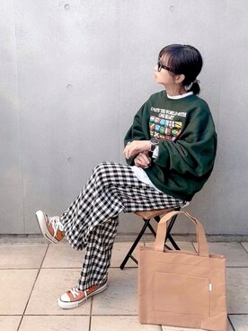 なな☺︎さん(レディース・155cm)の冬コーディネート