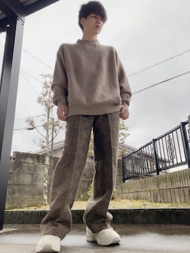 「ADRER」｜nissyさん（メンズ・167cm）の冬コーディネート