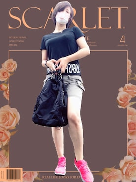 藍川比奈　藍比　さんのコーディネート