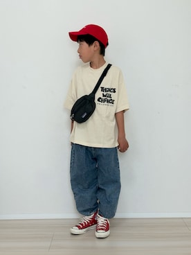 S♡K♡K♡さん(キッズ・131cm)の春コーディネート